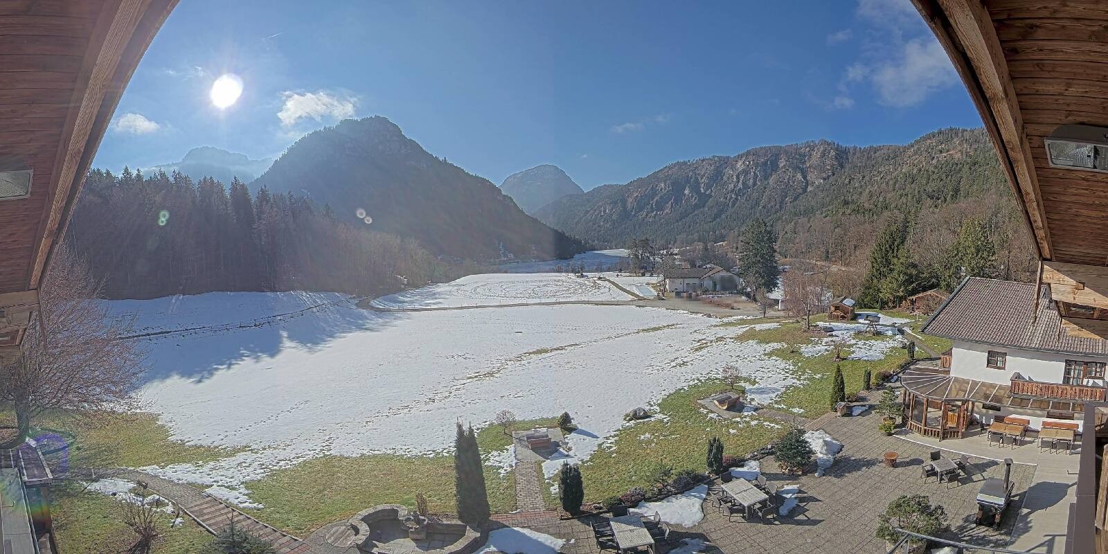Archiv Foto Webcam Bad Reichenhall: Hotel Seeblick am Thumsee
