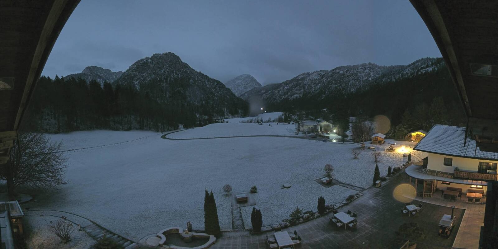 Archived image Webcam Bad Reichenhall - Hotel Seeblick at Lake Thumsee