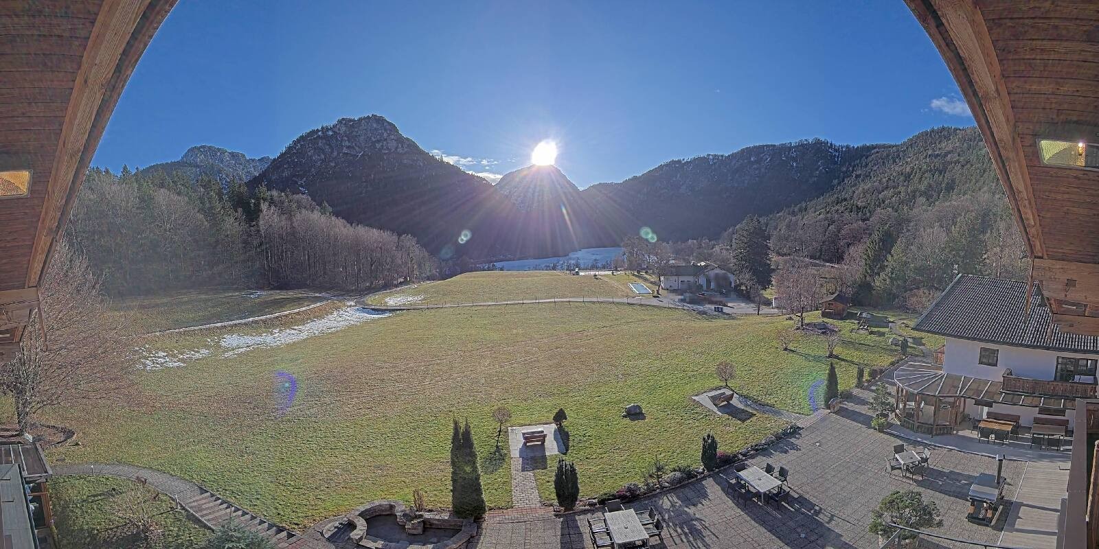 Archiv Foto Webcam Bad Reichenhall: Hotel Seeblick am Thumsee