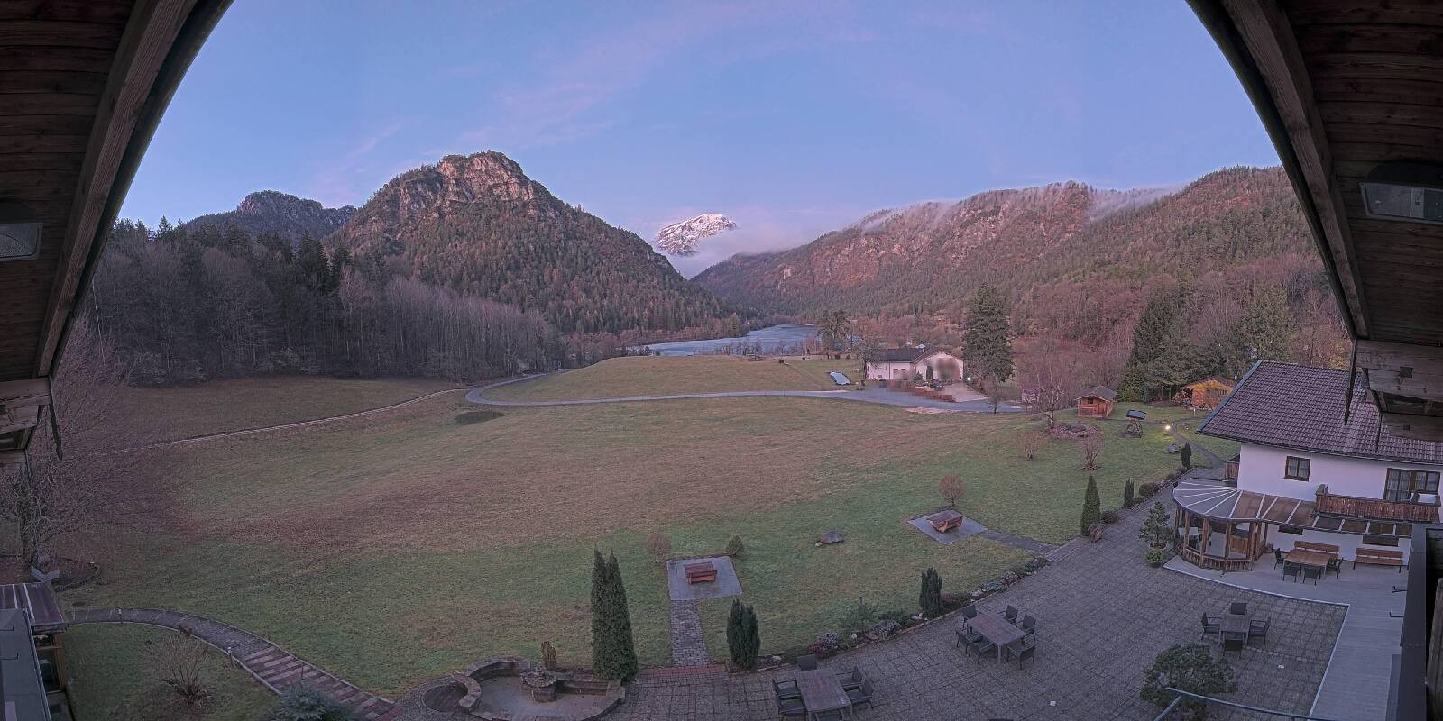 Archiv Foto Webcam Bad Reichenhall: Hotel Seeblick am Thumsee