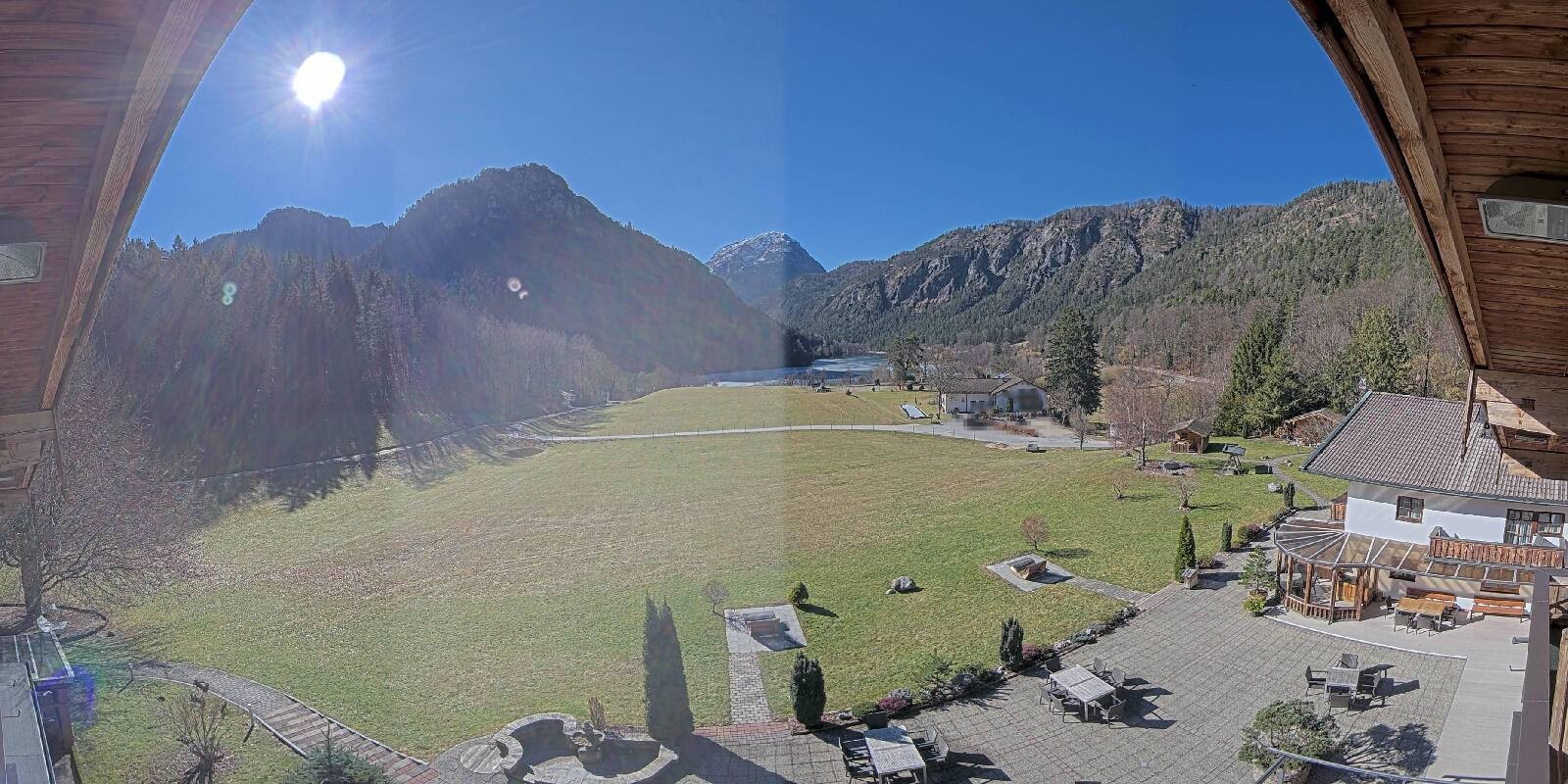 Archiv Foto Webcam Bad Reichenhall: Hotel Seeblick am Thumsee