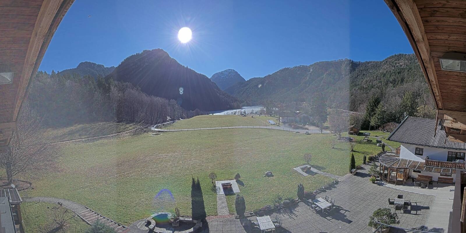 Archiv Foto Webcam Bad Reichenhall: Hotel Seeblick am Thumsee