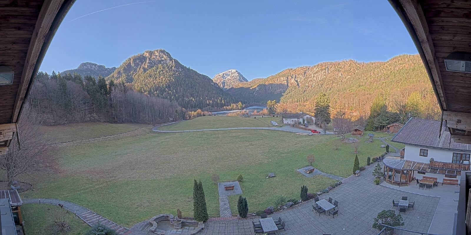 Archived image Webcam Bad Reichenhall - Hotel Seeblick at Lake Thumsee