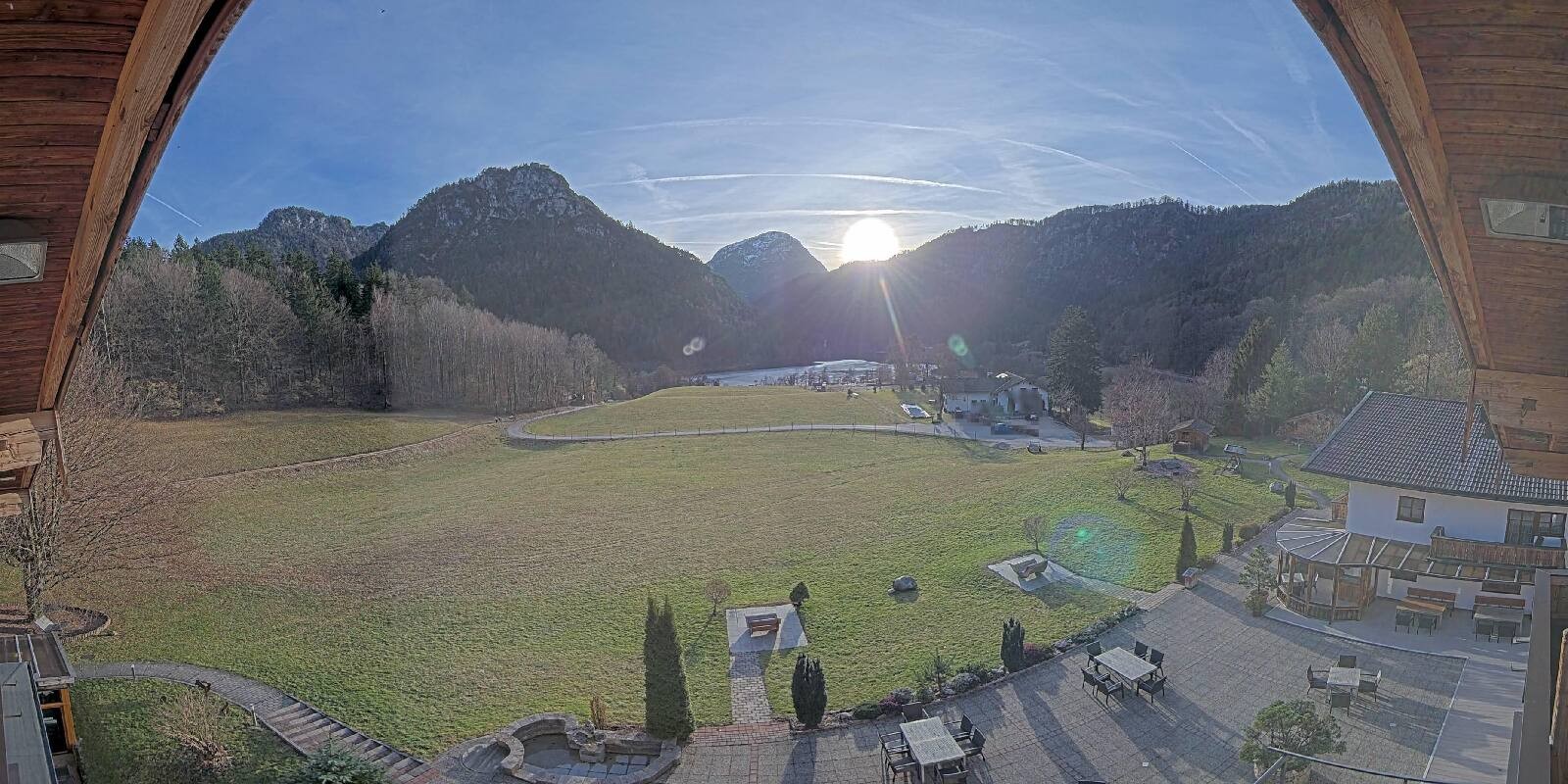 Archived image Webcam Bad Reichenhall - Hotel Seeblick at Lake Thumsee
