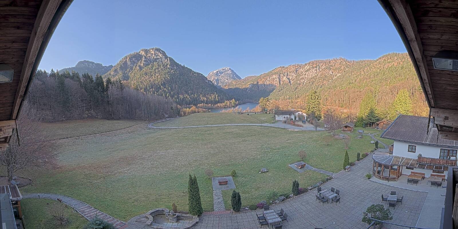 Archiv Foto Webcam Bad Reichenhall: Hotel Seeblick am Thumsee