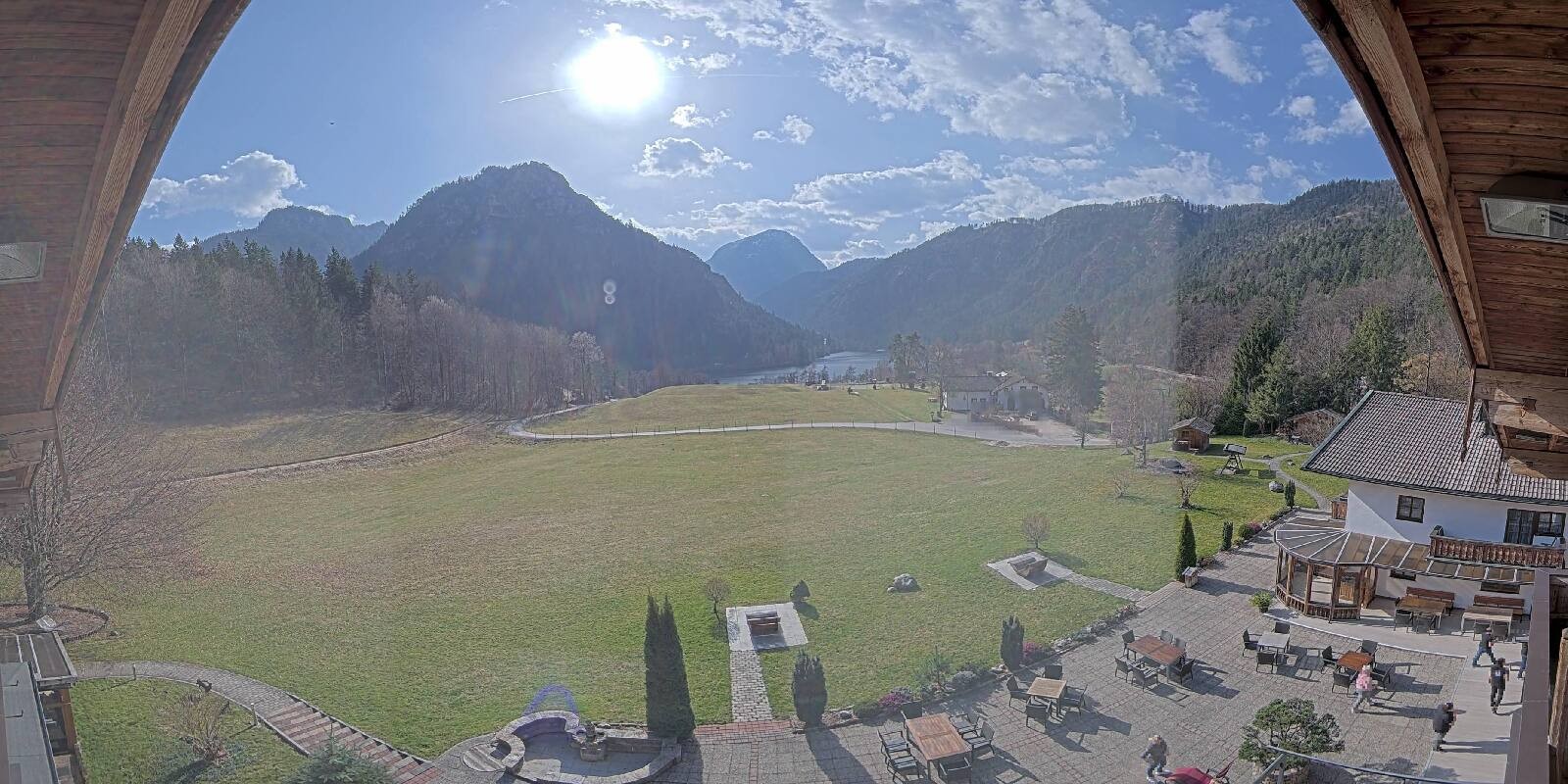 Archiv Foto Webcam Bad Reichenhall: Hotel Seeblick am Thumsee