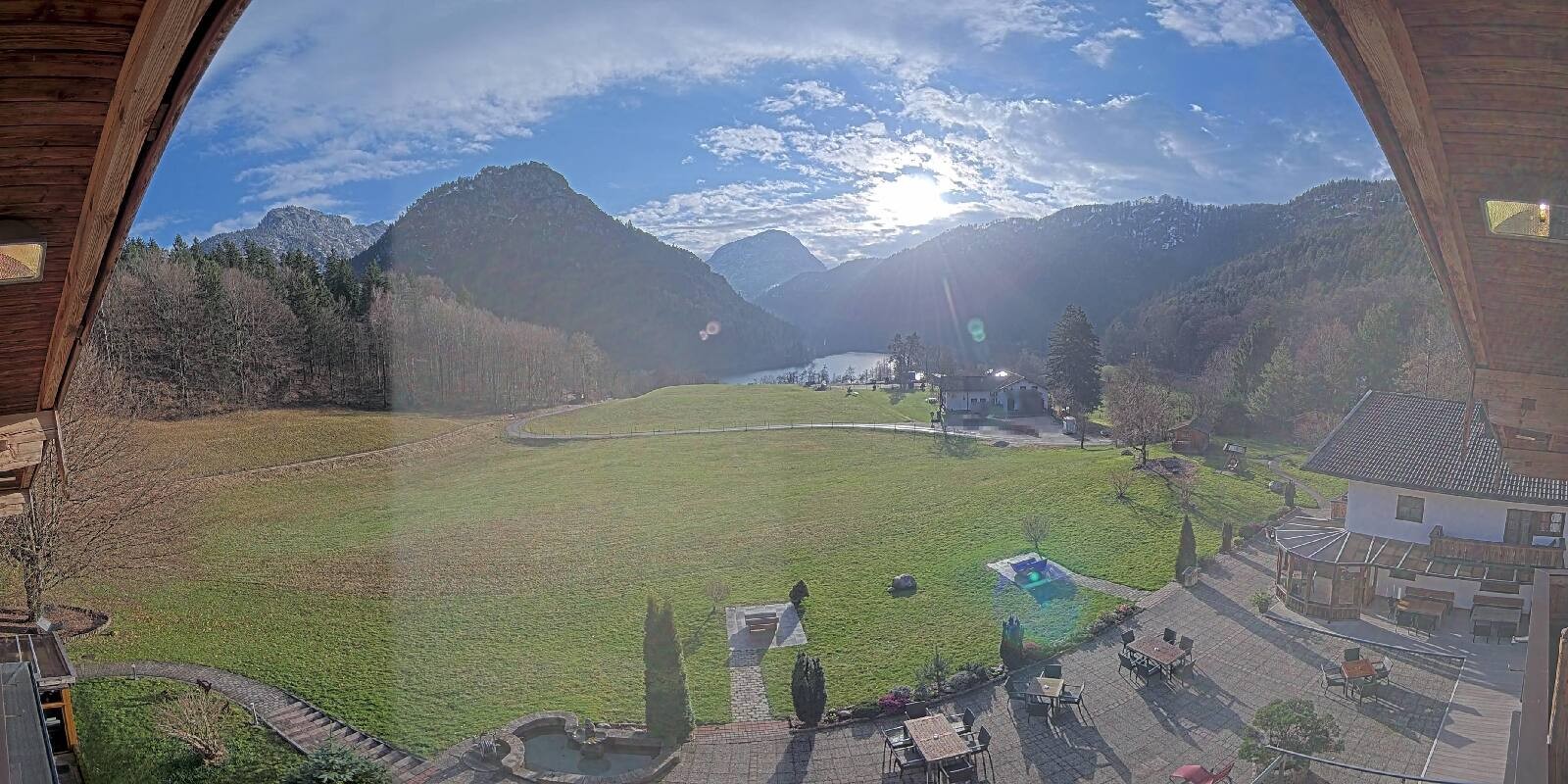 Archiv Foto Webcam Bad Reichenhall: Hotel Seeblick am Thumsee