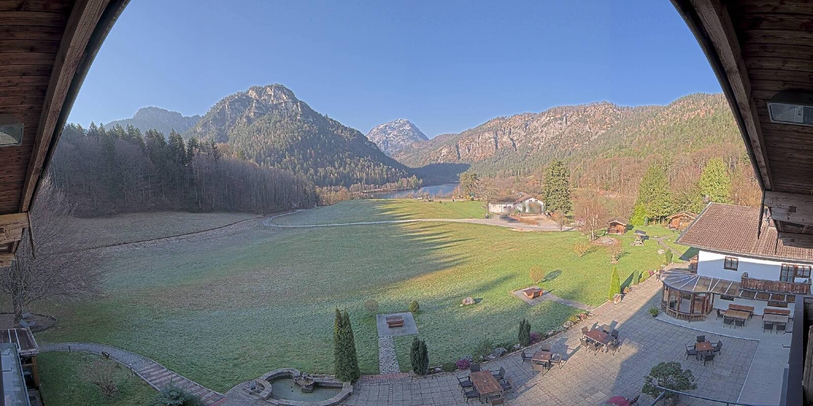 Archiv Foto Webcam Bad Reichenhall: Hotel Seeblick am Thumsee