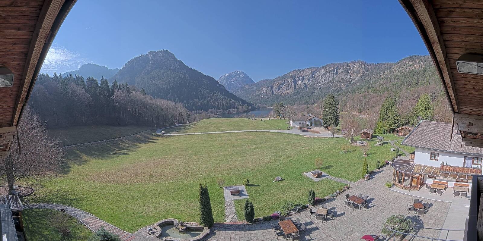 Archiv Foto Webcam Bad Reichenhall: Hotel Seeblick am Thumsee