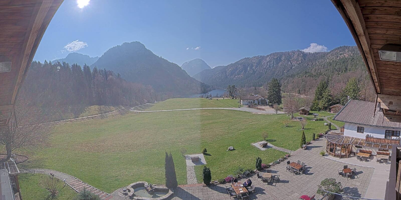 Archiv Foto Webcam Bad Reichenhall: Hotel Seeblick am Thumsee