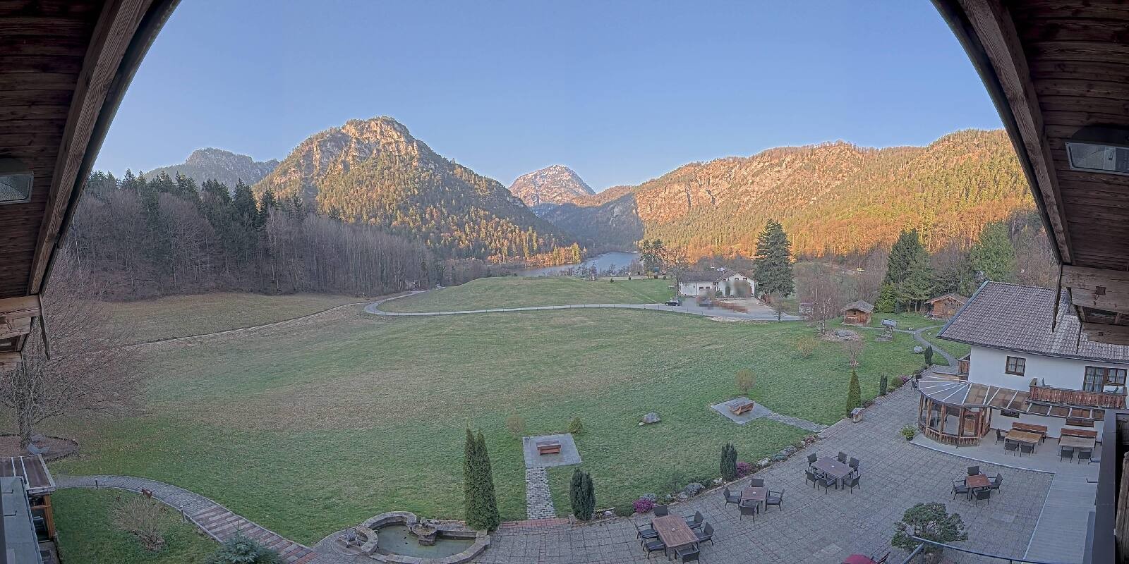 Archiv Foto Webcam Bad Reichenhall: Hotel Seeblick am Thumsee