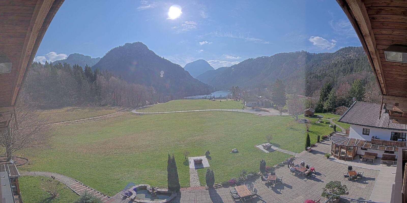 Archiv Foto Webcam Bad Reichenhall: Hotel Seeblick am Thumsee