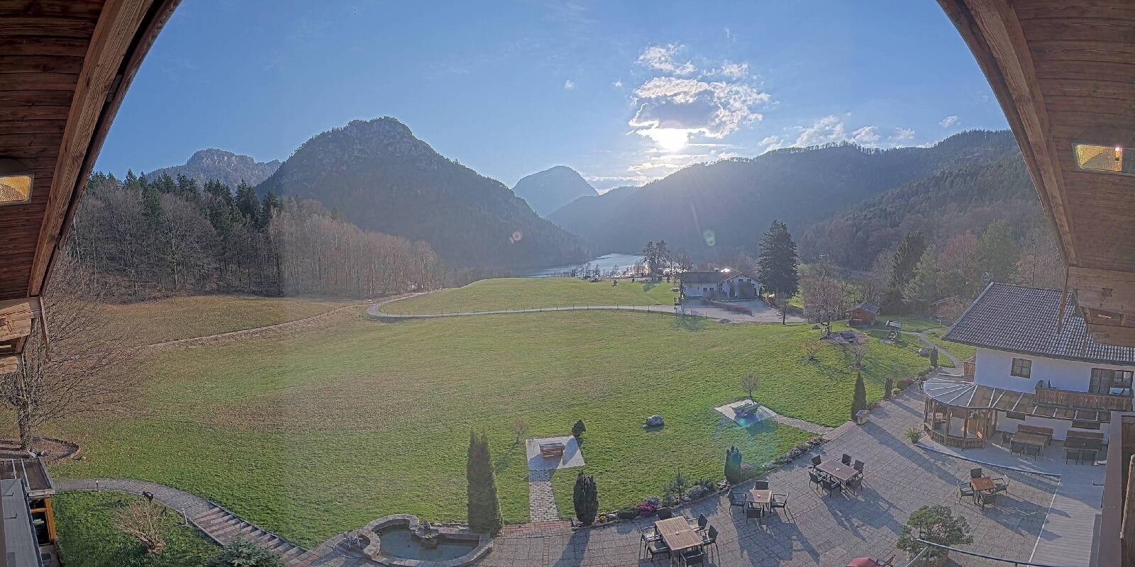 Archiv Foto Webcam Bad Reichenhall: Hotel Seeblick am Thumsee