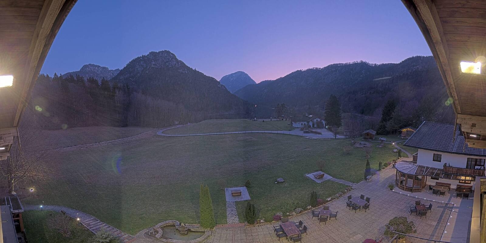 Archived image Webcam Bad Reichenhall - Hotel Seeblick at Lake Thumsee