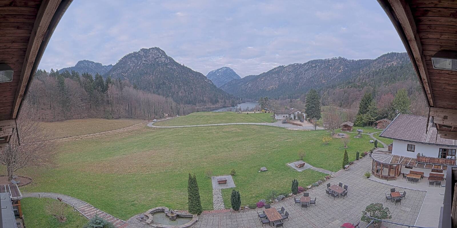 Archived image Webcam Bad Reichenhall - Hotel Seeblick at Lake Thumsee