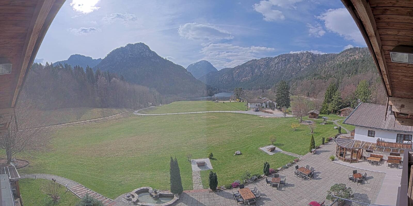 Archived image Webcam Bad Reichenhall - Hotel Seeblick at Lake Thumsee