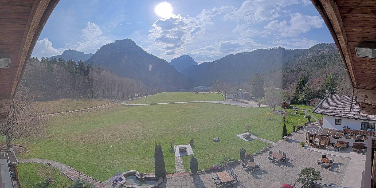Archived image Webcam Bad Reichenhall - Hotel Seeblick at Lake Thumsee