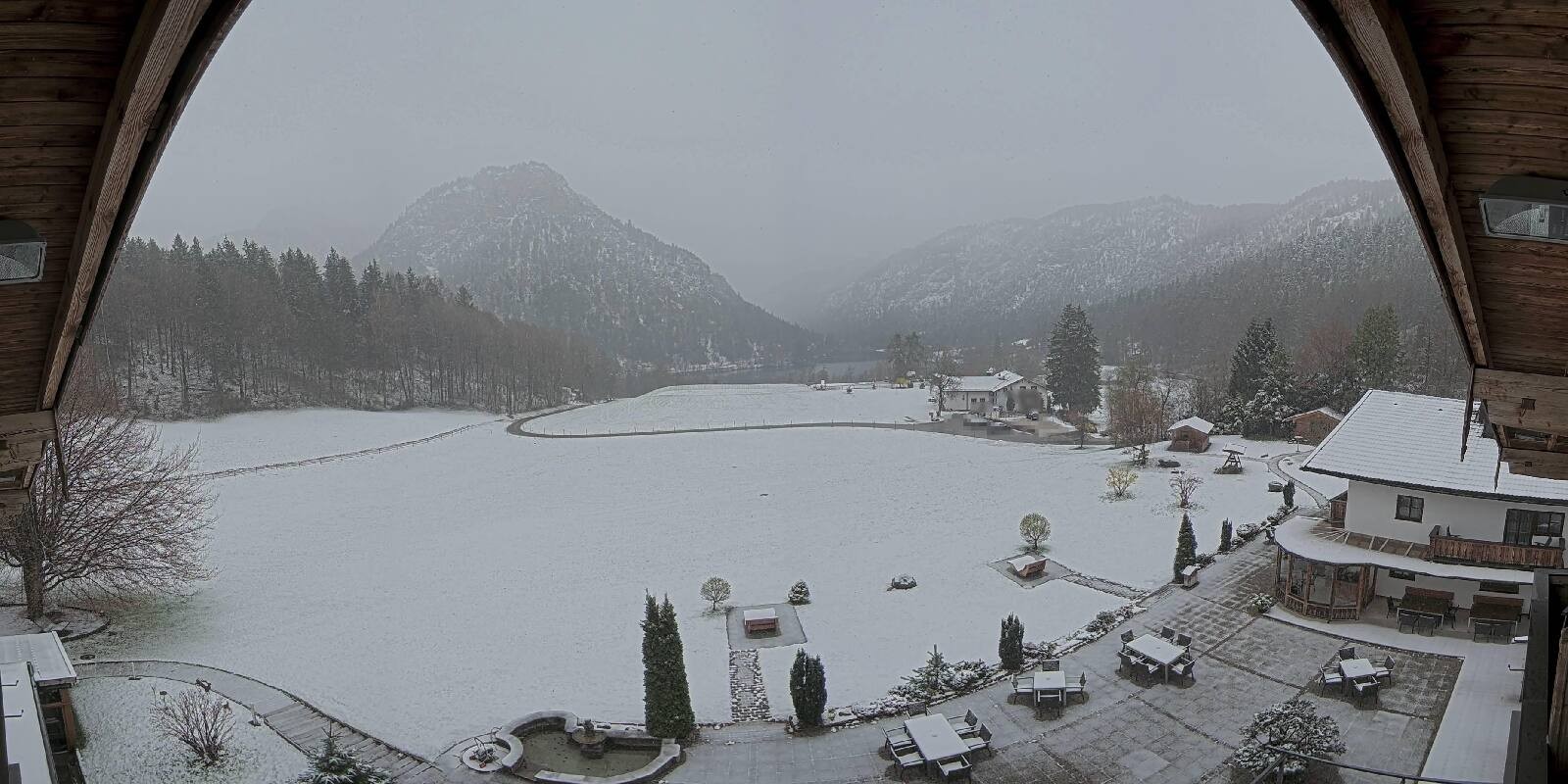 Archived image Webcam Bad Reichenhall - Hotel Seeblick at Lake Thumsee