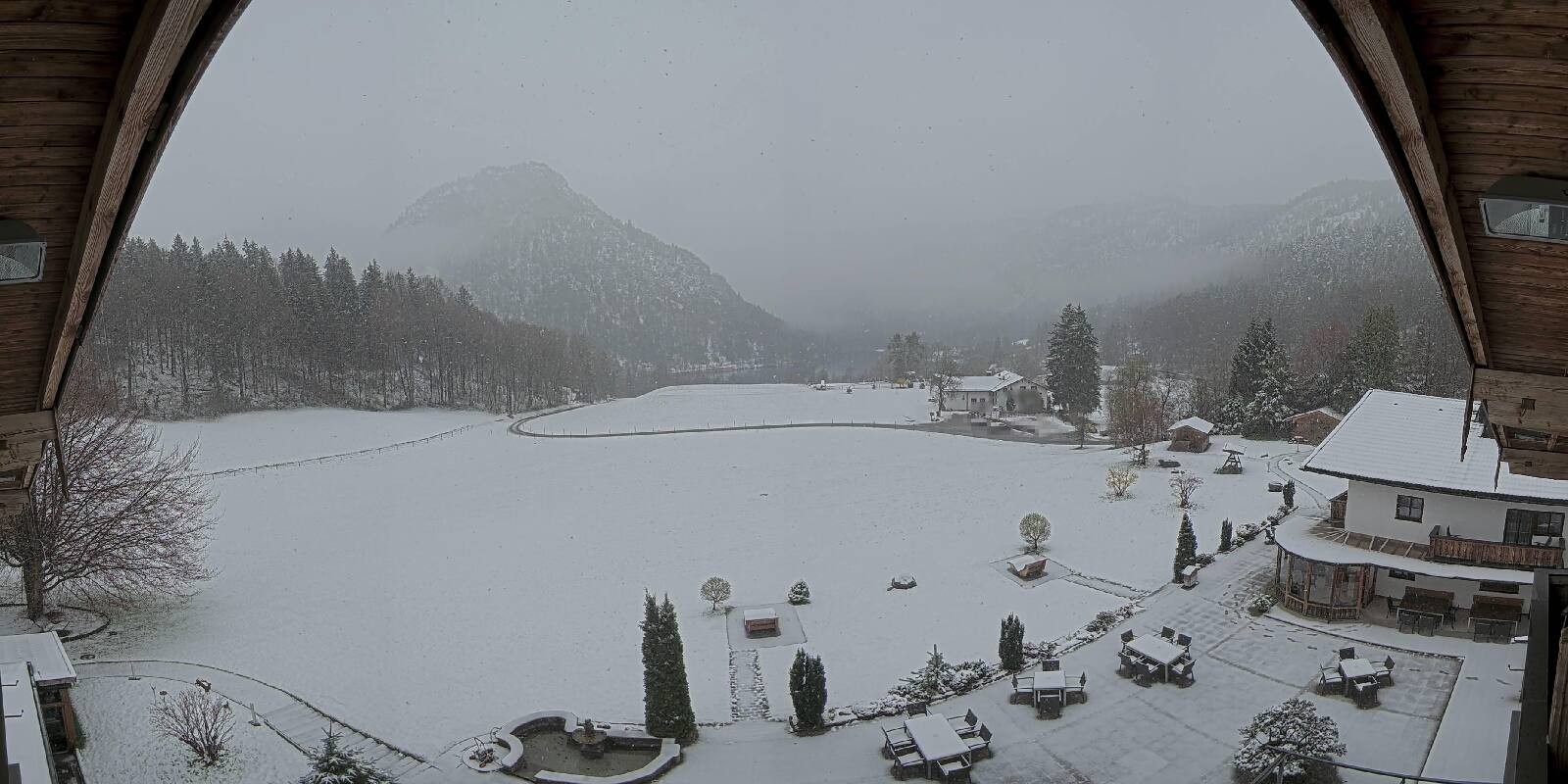 Archived image Webcam Bad Reichenhall - Hotel Seeblick at Lake Thumsee