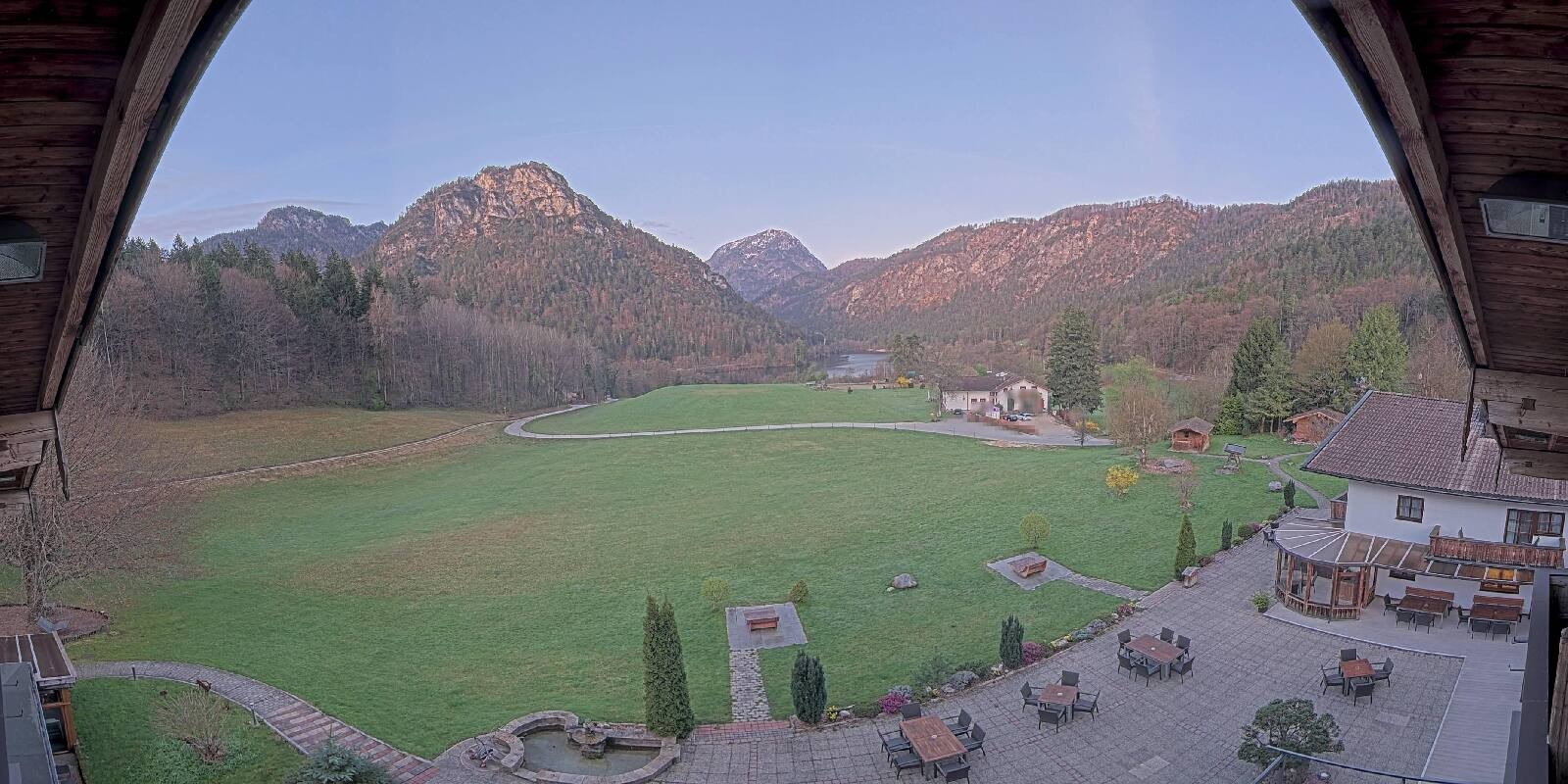 Archiv Foto Webcam Bad Reichenhall: Hotel Seeblick am Thumsee