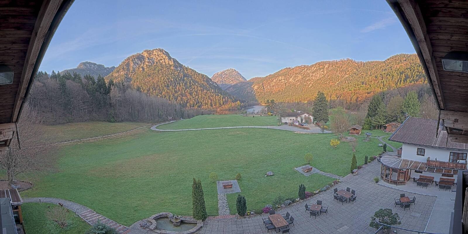 Archiv Foto Webcam Bad Reichenhall: Hotel Seeblick am Thumsee