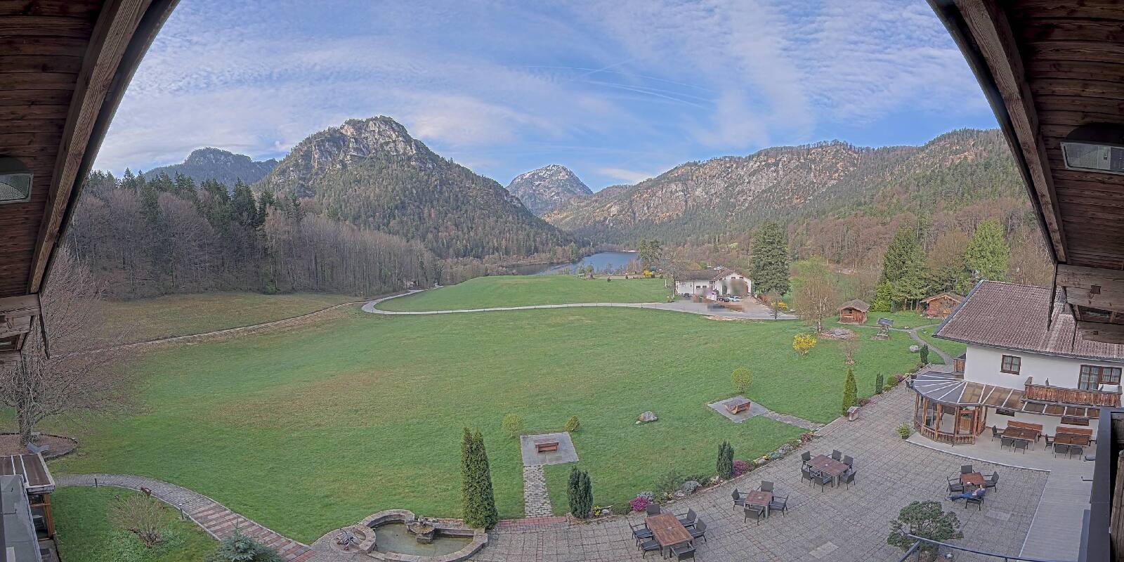 Archiv Foto Webcam Bad Reichenhall: Hotel Seeblick am Thumsee
