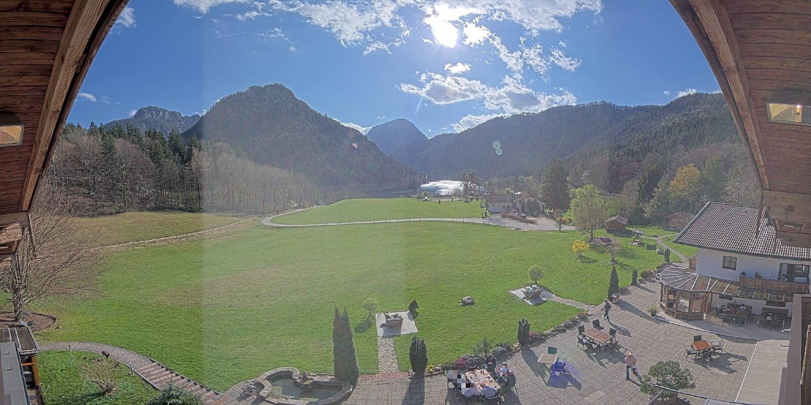 Archiv Foto Webcam Bad Reichenhall: Hotel Seeblick am Thumsee
