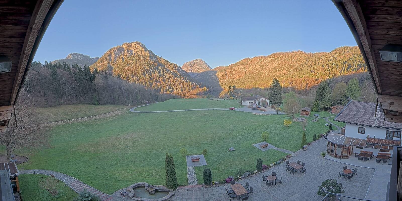 Archiv Foto Webcam Bad Reichenhall: Hotel Seeblick am Thumsee