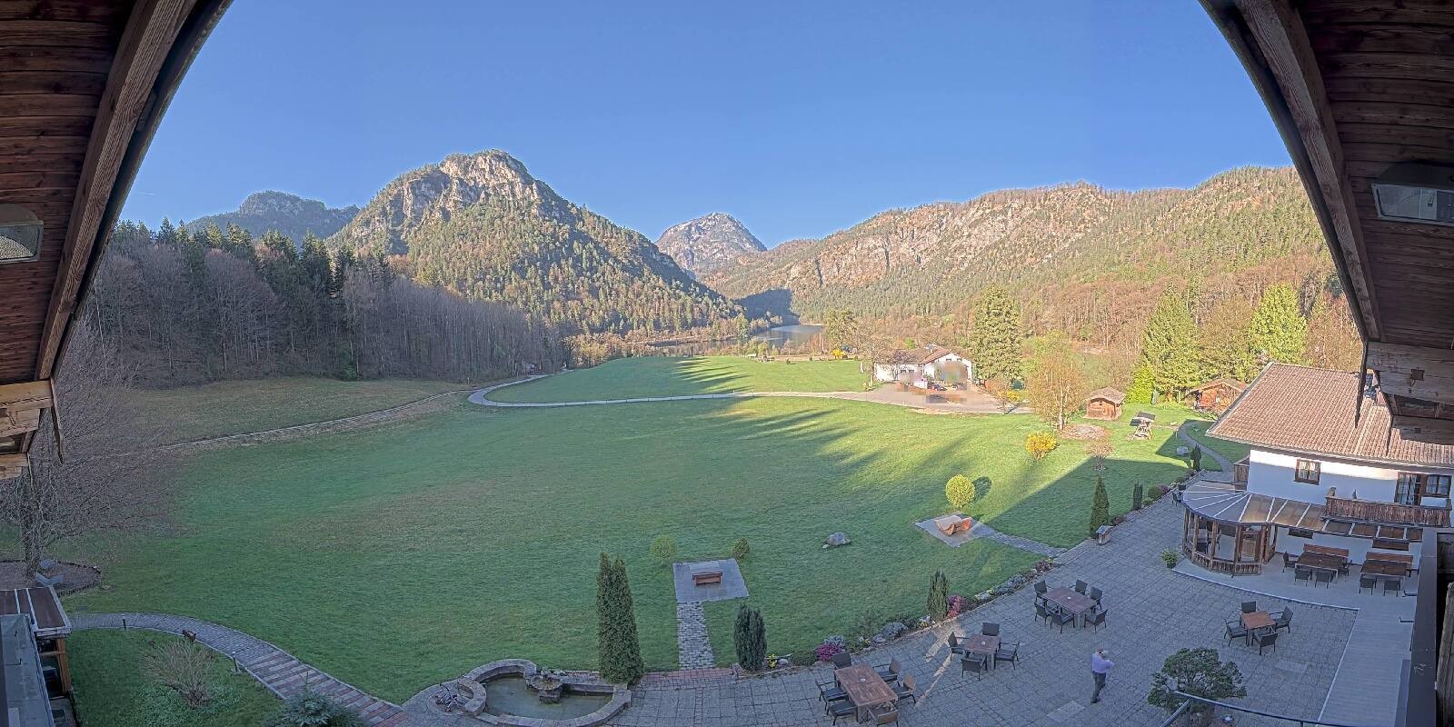 Archiv Foto Webcam Bad Reichenhall: Hotel Seeblick am Thumsee