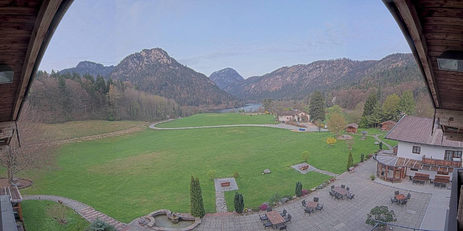 Archived image Webcam Bad Reichenhall - Hotel Seeblick at Lake Thumsee