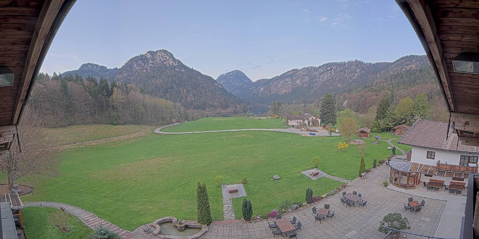 Archived image Webcam Bad Reichenhall - Hotel Seeblick at Lake Thumsee