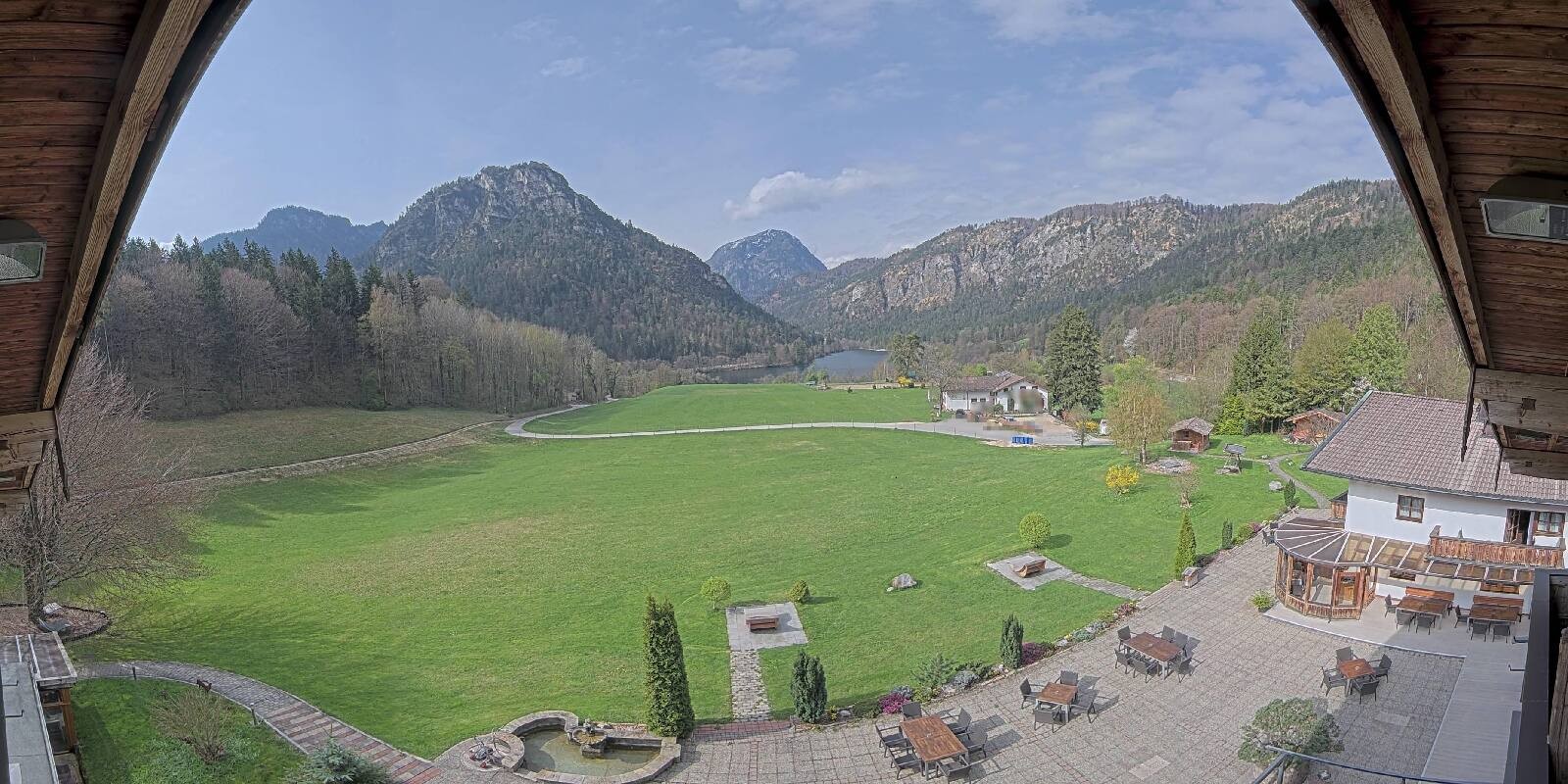 Archived image Webcam Bad Reichenhall - Hotel Seeblick at Lake Thumsee