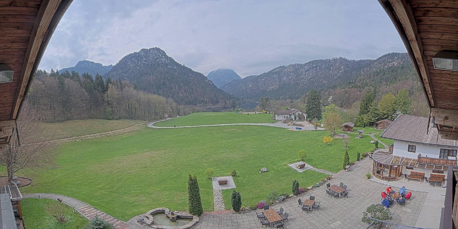 Archived image Webcam Bad Reichenhall - Hotel Seeblick at Lake Thumsee