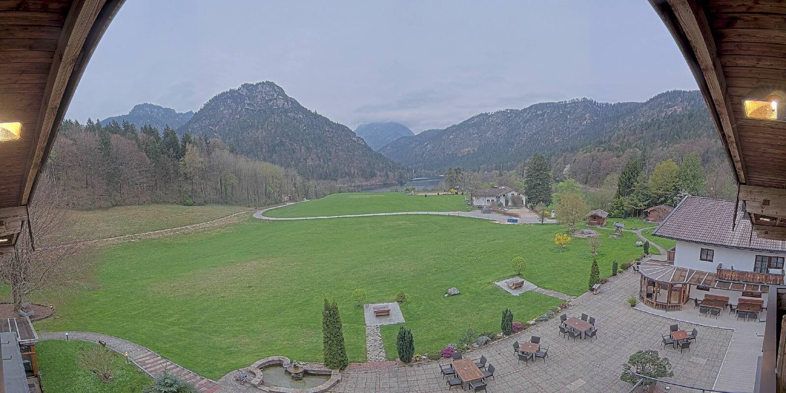 Archived image Webcam Bad Reichenhall - Hotel Seeblick at Lake Thumsee