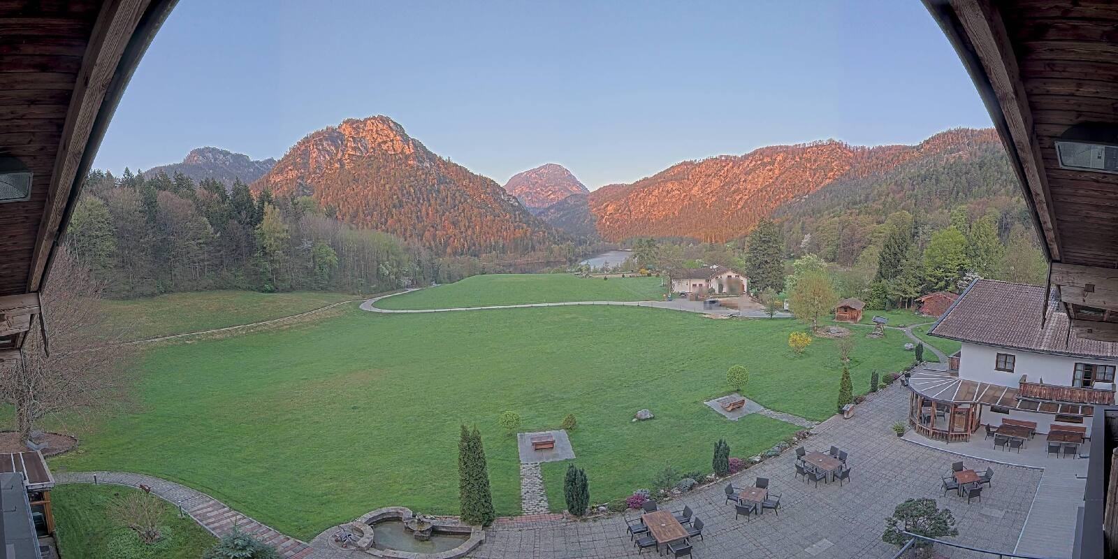 Archiv Foto Webcam Bad Reichenhall: Hotel Seeblick am Thumsee