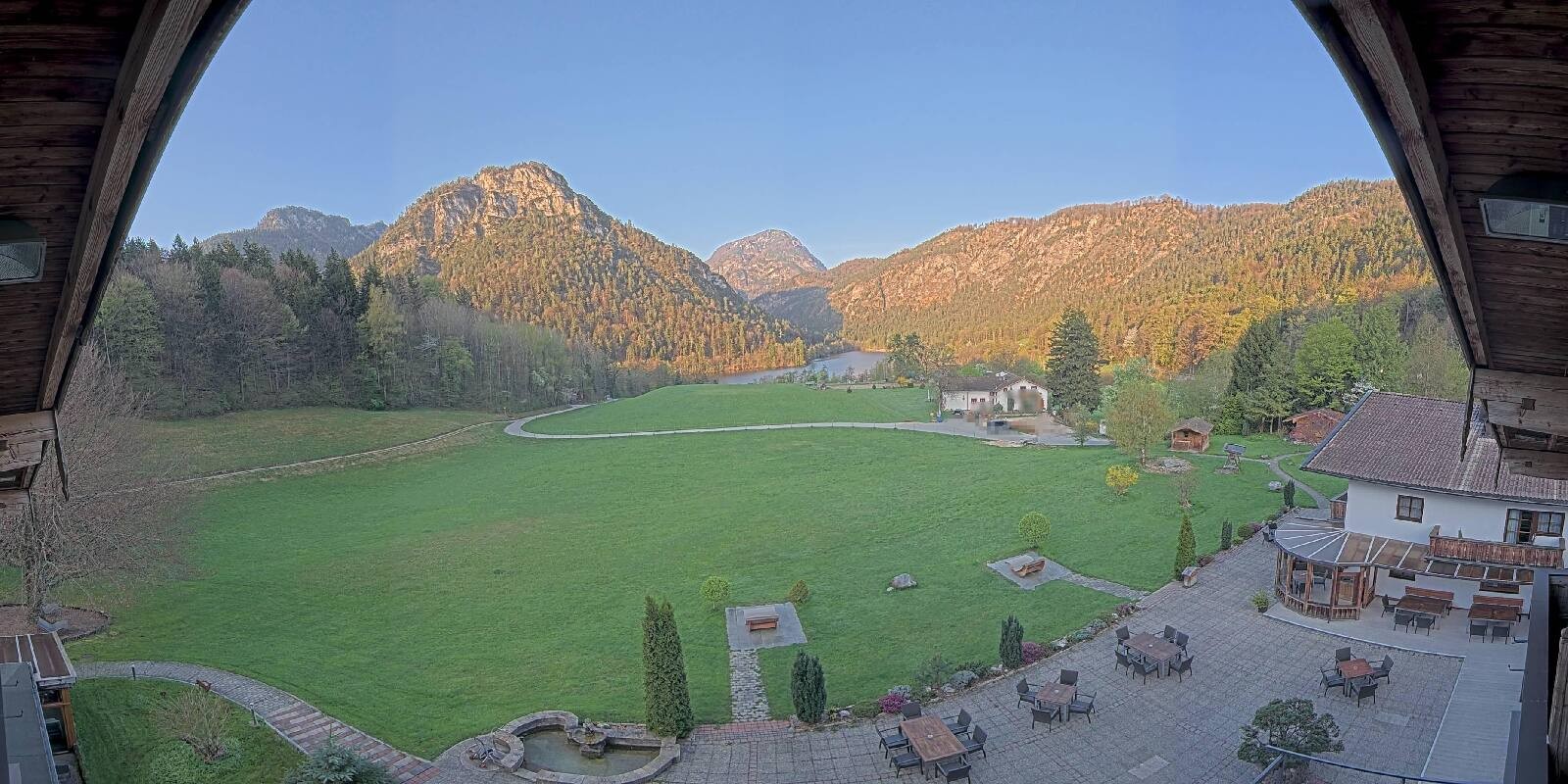 Archiv Foto Webcam Bad Reichenhall: Hotel Seeblick am Thumsee