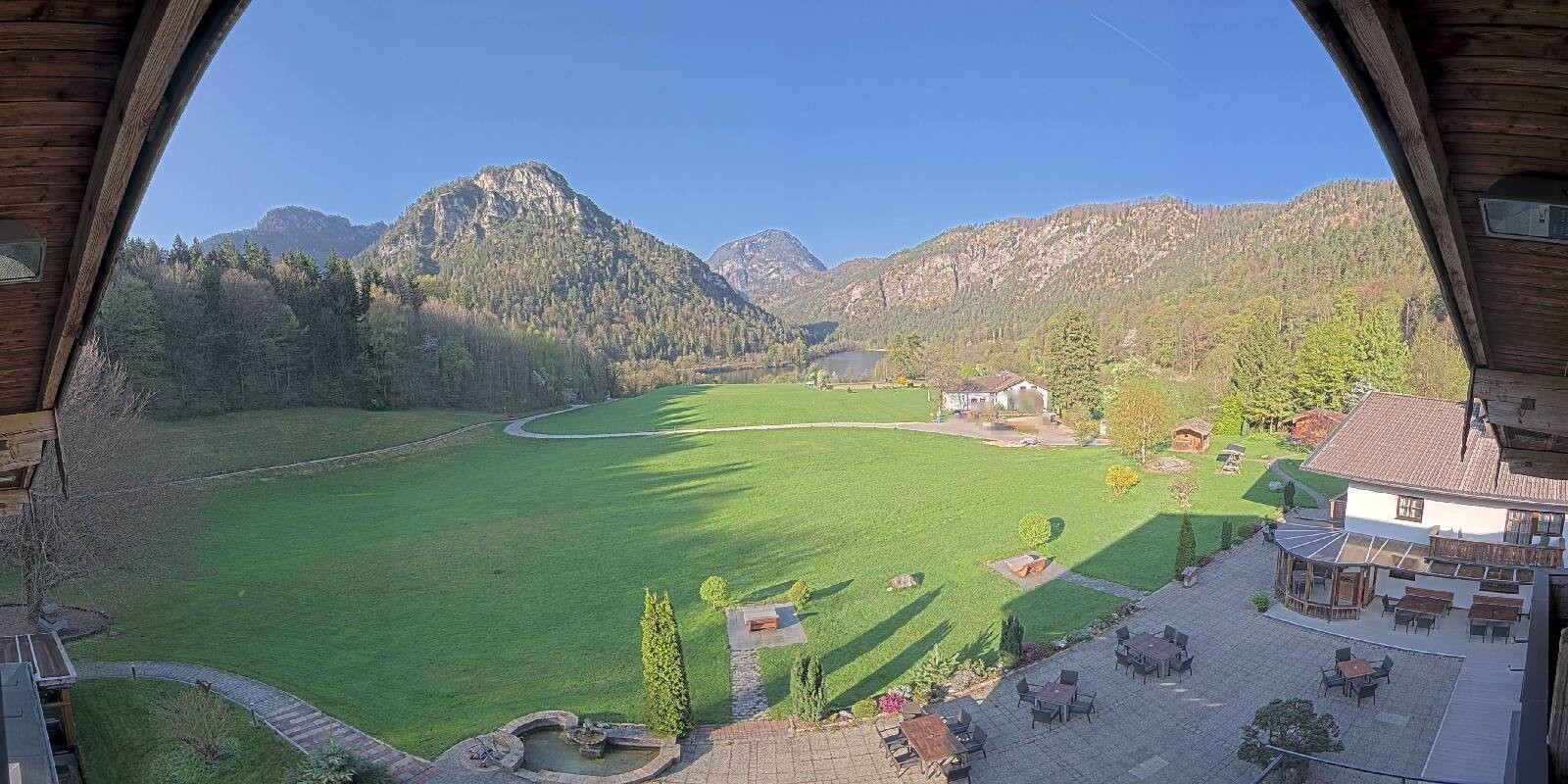 Archiv Foto Webcam Bad Reichenhall: Hotel Seeblick am Thumsee