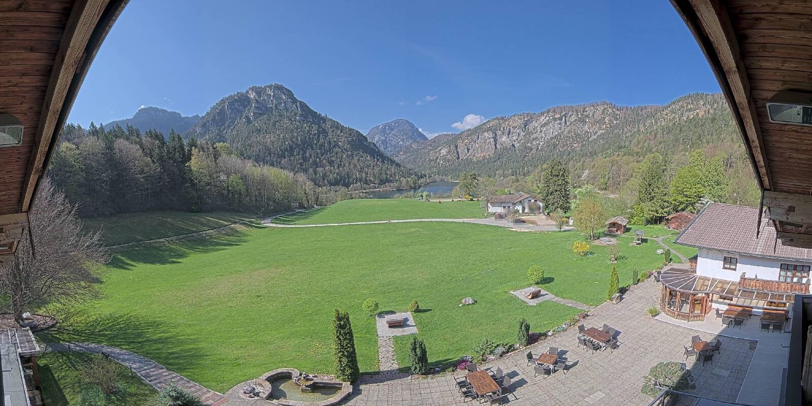 Archiv Foto Webcam Bad Reichenhall: Hotel Seeblick am Thumsee