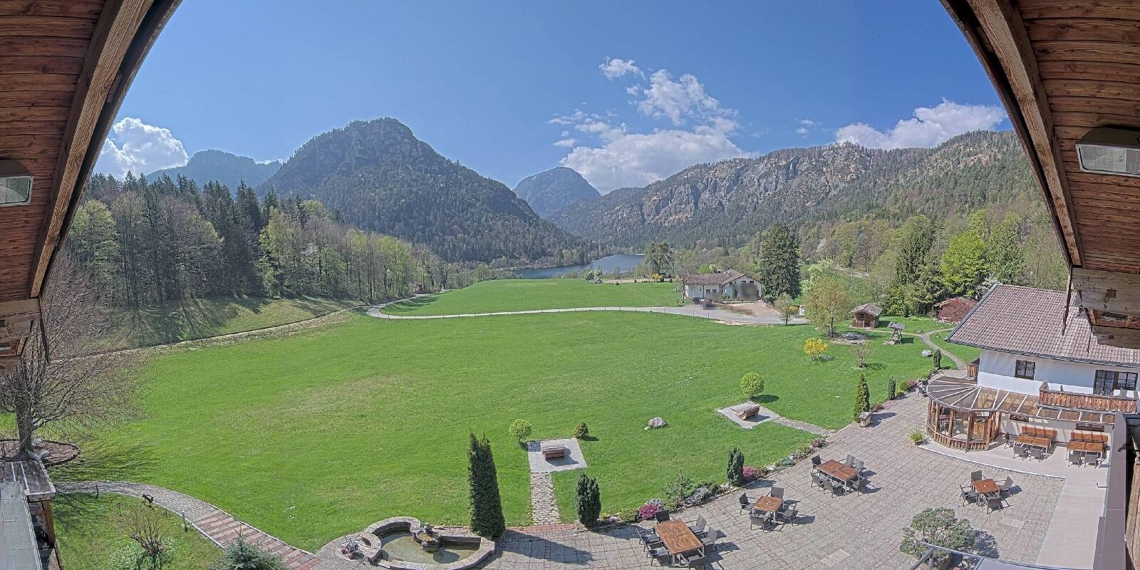 Archiv Foto Webcam Bad Reichenhall: Hotel Seeblick am Thumsee