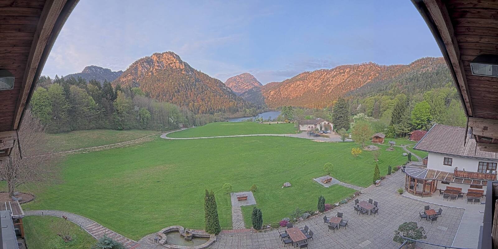 Archiv Foto Webcam Bad Reichenhall: Hotel Seeblick am Thumsee