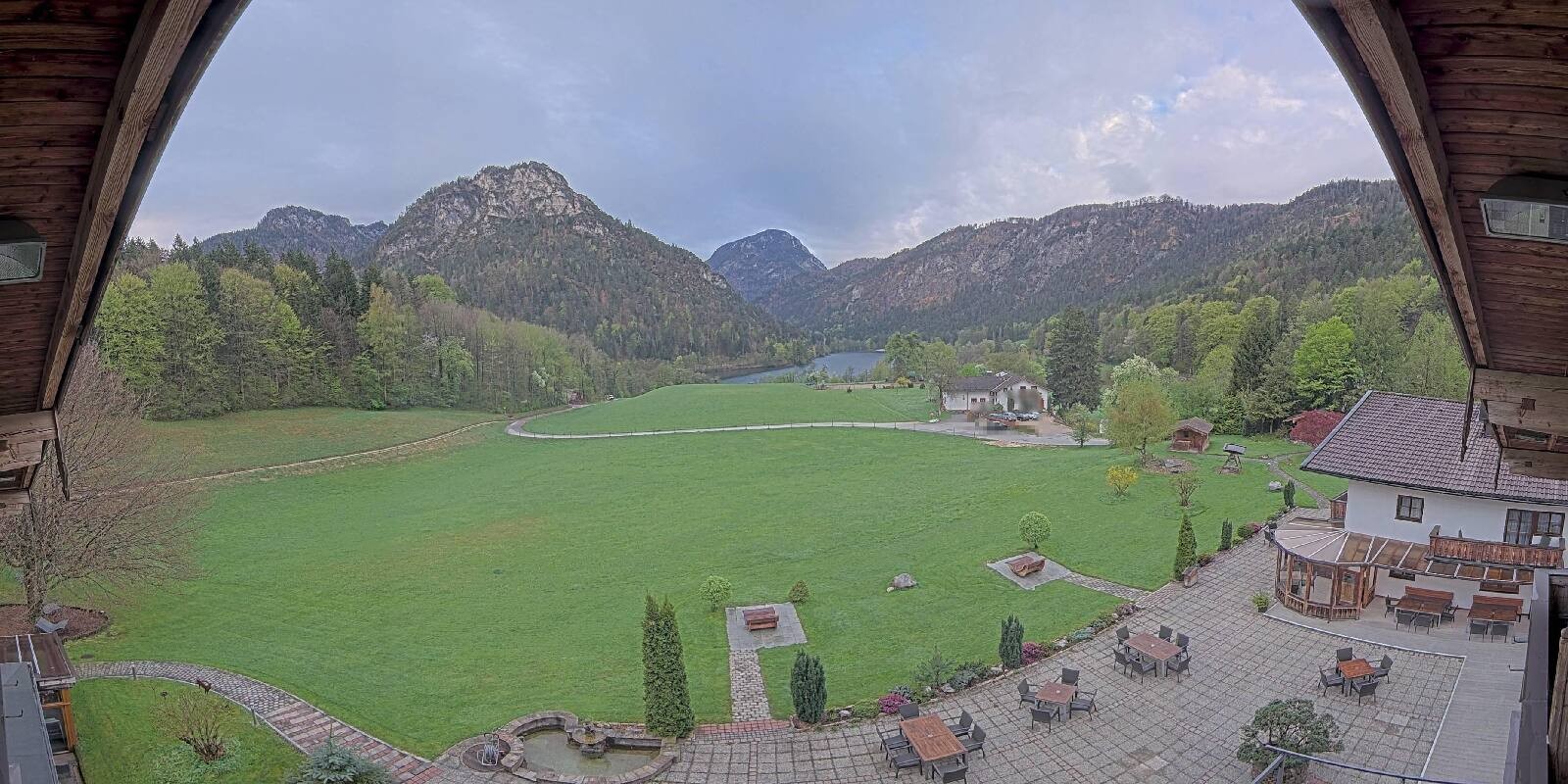 Archived image Webcam Bad Reichenhall - Hotel Seeblick at Lake Thumsee