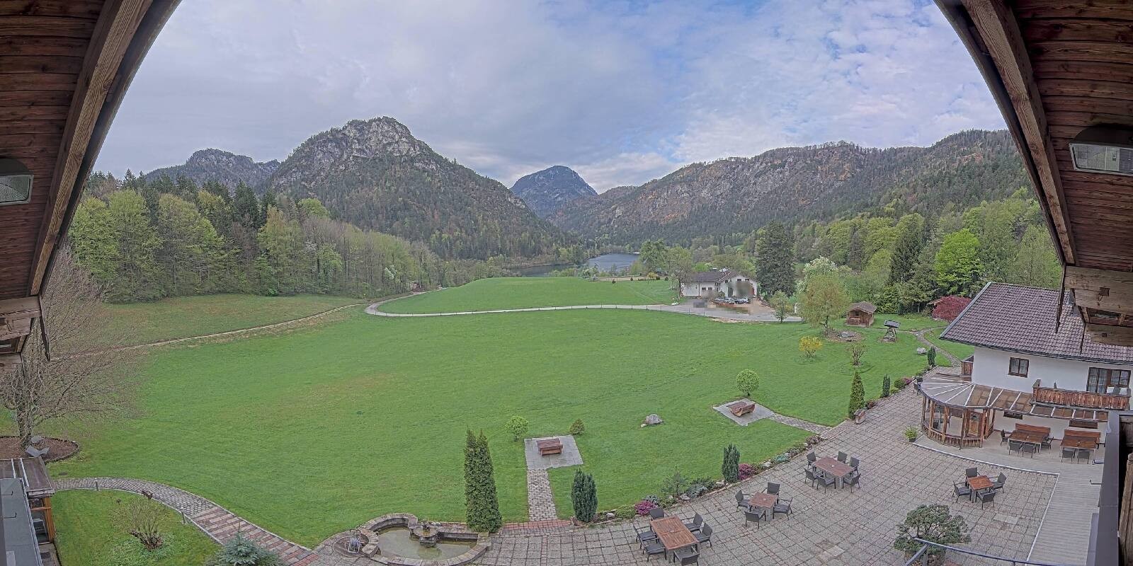 Archived image Webcam Bad Reichenhall - Hotel Seeblick at Lake Thumsee
