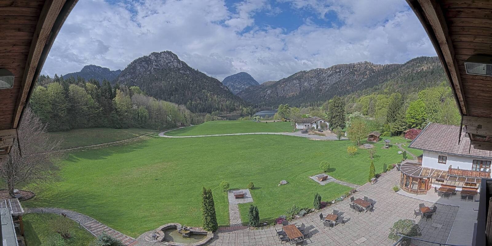 Archived image Webcam Bad Reichenhall - Hotel Seeblick at Lake Thumsee