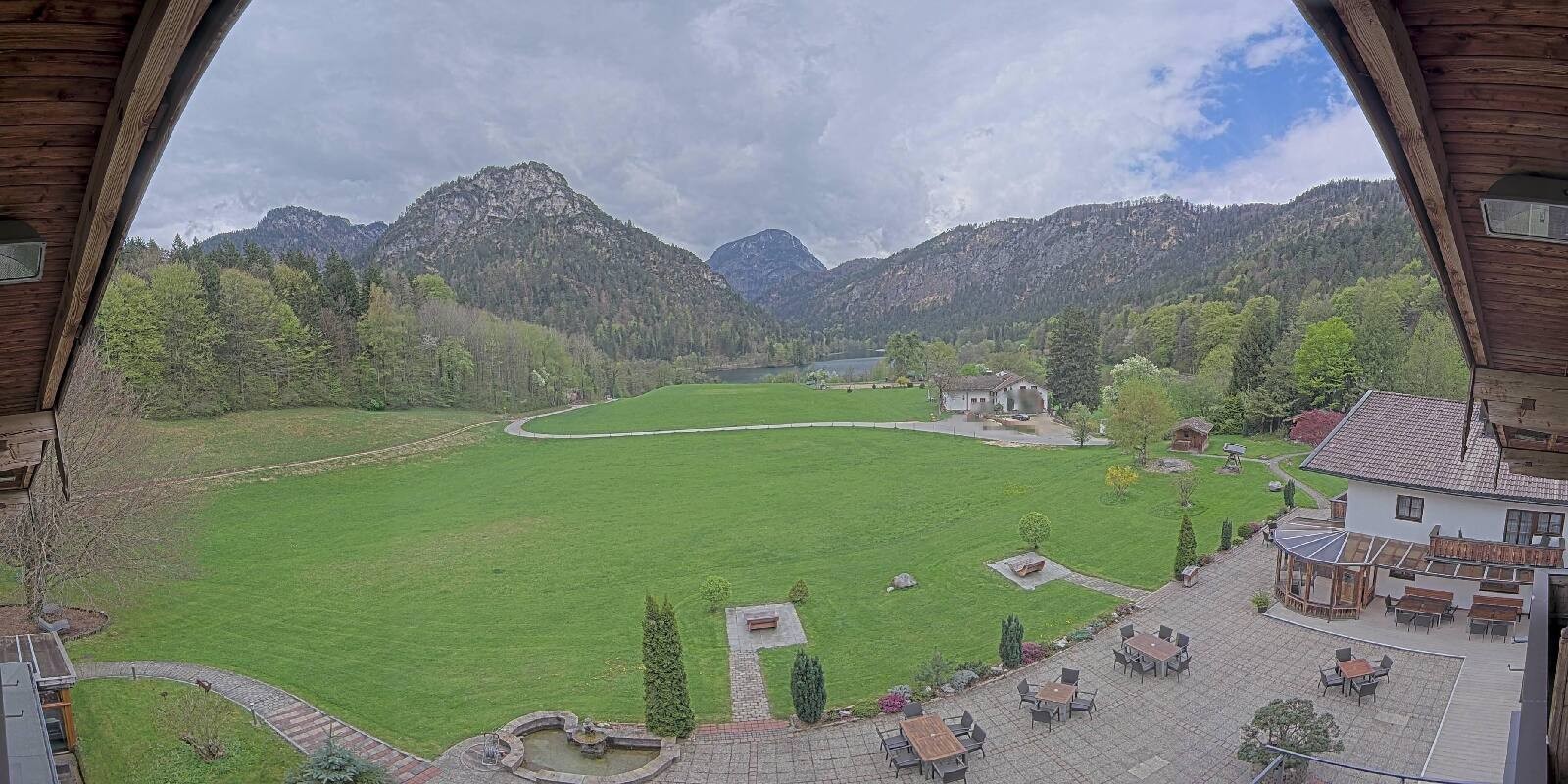 Archived image Webcam Bad Reichenhall - Hotel Seeblick at Lake Thumsee