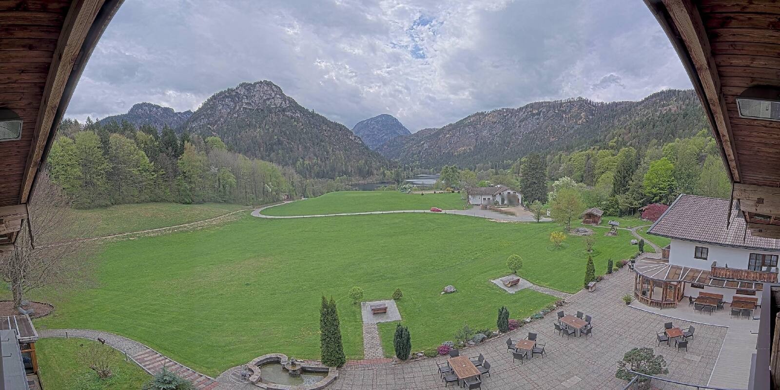Archived image Webcam Bad Reichenhall - Hotel Seeblick at Lake Thumsee