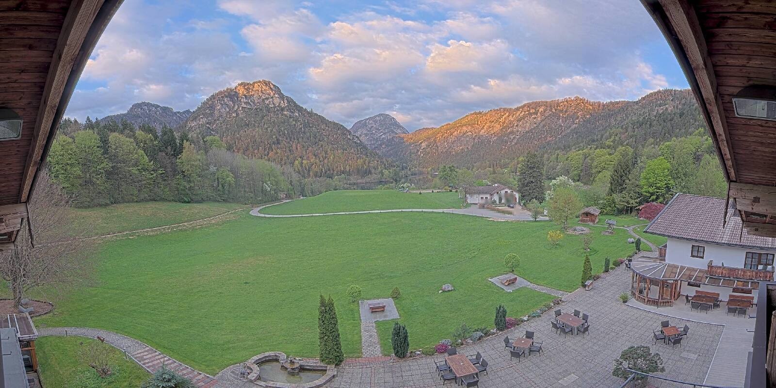 Archiv Foto Webcam Bad Reichenhall: Hotel Seeblick am Thumsee