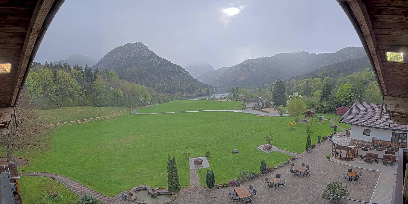 Archiv Foto Webcam Bad Reichenhall: Hotel Seeblick am Thumsee