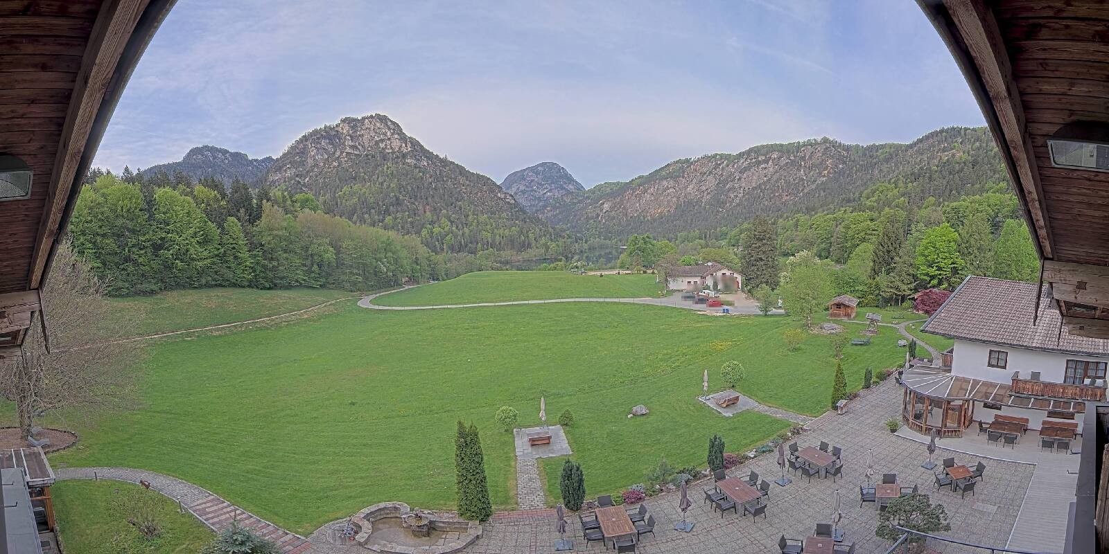 Archiv Foto Webcam Bad Reichenhall: Hotel Seeblick am Thumsee