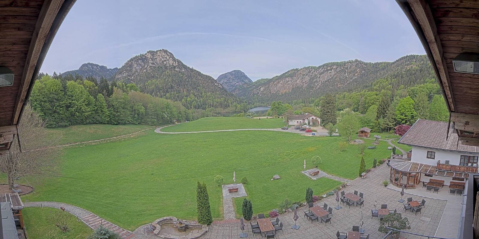 Archiv Foto Webcam Bad Reichenhall: Hotel Seeblick am Thumsee