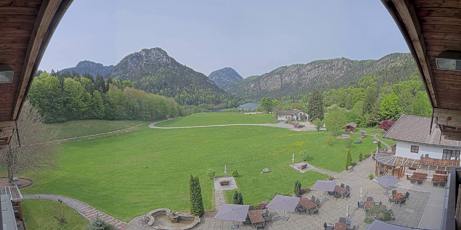 Archiv Foto Webcam Bad Reichenhall: Hotel Seeblick am Thumsee